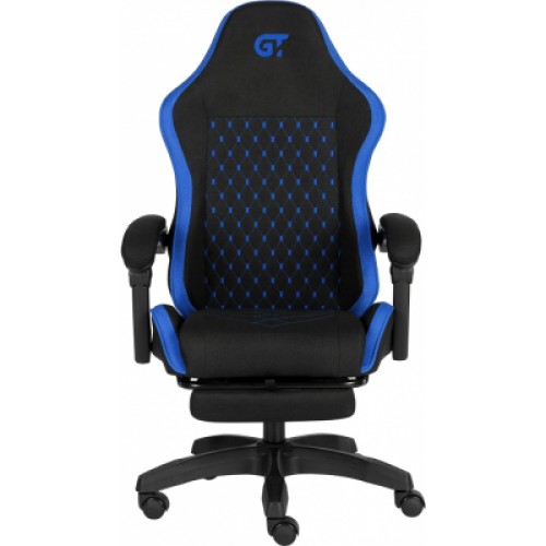 Кресло игровое GT Racer X-2339 Black/Blue (X-2339 Fabric Black/Blue) Кресло игровое GT Racer X-2339 Black/Blue (X-2339 Fabric Black/Blue)