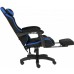 Кресло игровое GT Racer X-2339 Black/Blue (X-2339 Fabric Black/Blue) Кресло игровое GT Racer X-2339 Black/Blue (X-2339 Fabric Black/Blue)
