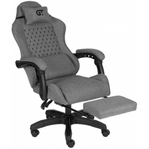 Кресло игровое GT Racer X-2339 Black/Gray (X-2339 Fabric Black/Gray) Кресло игровое GT Racer X-2339 Black/Gray (X-2339 Fabric Black/Gray)