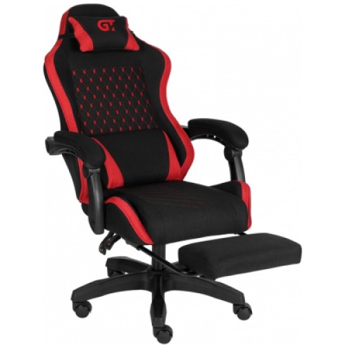 Кресло игровое GT Racer X-2339 Black/Red (X-2339 Fabric Black/Red) Кресло игровое GT Racer X-2339 Black/Red (X-2339 Fabric Black/Red)