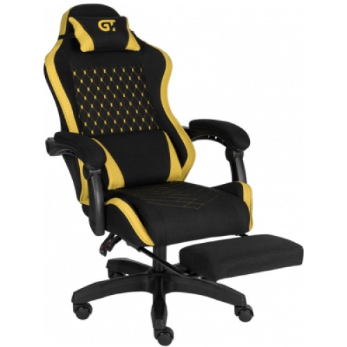 Кресло игровое GT Racer X-2339 Black/Yellow (X-2339 Fabric Black/Yellow) Кресло игровое GT Racer X-2339 Black/Yellow (X-2339 Fabric Black/Yellow)