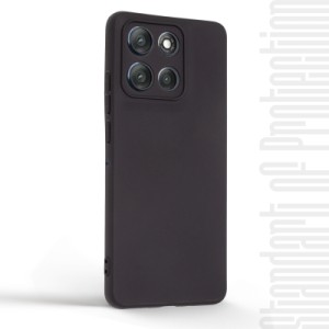 Чохол до мобільного телефона Armorstandart Matte Slim Fit Motorola G86 Power 5G Camera cover Black (ARM86603)