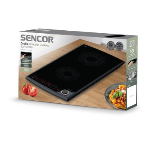 Настольная плита Sencor SCP5414GY Настольная плита Sencor SCP5414GY