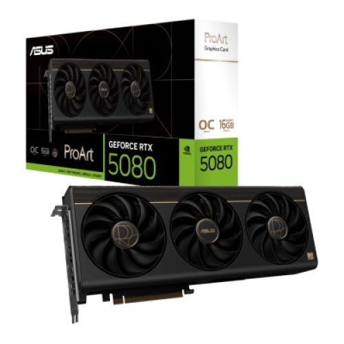 Видеокарта ASUS GeForce RTX5080 16GB PROART OC (PROART-RTX5080-O16G) Видеокарта ASUS GeForce RTX5080 16GB PROART OC (PROART-RTX5080-O16G)