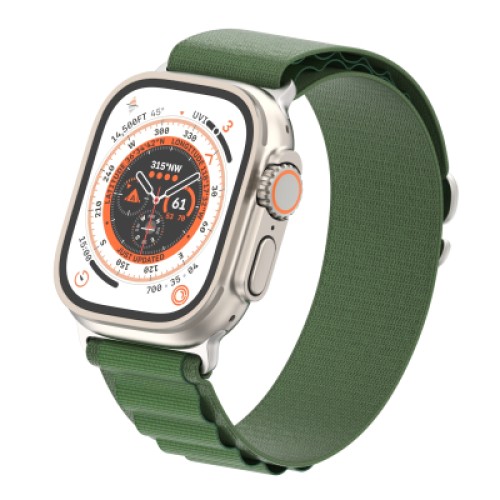 Ремешок для смарт-часов Armorstandart Alpina Band для Apple Watch 42 (Series 11-10)/41/40/38 Green (ARM64980) Ремешок для смарт-часов Armorstandart Alpina Band для Apple Watch 42 (Series 11-10)/41/40/38 Green (ARM64980)