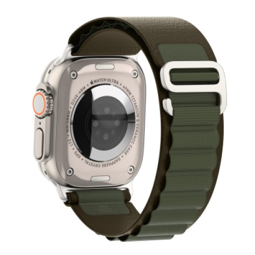Ремешок для смарт-часов Armorstandart Alpina Band для Apple Watch 42 (Series 11-10)/41/40/38 Olive (ARM81044) Ремешок для смарт-часов Armorstandart Alpina Band для Apple Watch 42 (Series 11-10)/41/40/38 Olive (ARM81044)