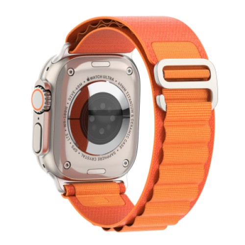 Ремешок для смарт-часов Armorstandart Alpina Band для Apple Watch 42 (Series 11-10)/41/40/38 Orange (ARM64978) Ремешок для смарт-часов Armorstandart Alpina Band для Apple Watch 42 (Series 11-10)/41/40/38 Orange (ARM64978)