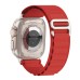 Ремешок для смарт-часов Armorstandart Alpina Band для Apple Watch 42 (Series 11-10)/41/40/38 Red (ARM81046) Ремешок для смарт-часов Armorstandart Alpina Band для Apple Watch 42 (Series 11-10)/41/40/38 Red (ARM81046)