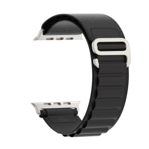 Ремешок для смарт-часов Armorstandart Alpina Band для Apple Watch 49/46/45/44/42 (Series 1-3) Black (ARM64977) Ремешок для смарт-часов Armorstandart Alpina Band для Apple Watch 49/46/45/44/42 (Series 1-3) Black (ARM64977)