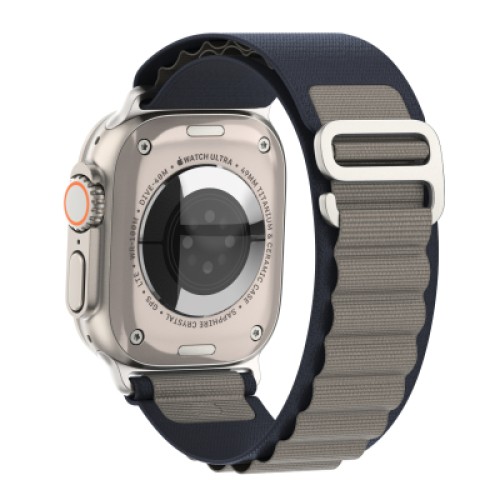 Ремешок для смарт-часов Armorstandart Alpina Band для Apple Watch 49/46/45/44/42 (Series 1-3) Blue (ARM81041) Ремешок для смарт-часов Armorstandart Alpina Band для Apple Watch 49/46/45/44/42 (Series 1-3) Blue (ARM81041)