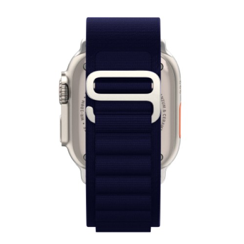 Ремешок для смарт-часов Armorstandart Alpina Band для Apple Watch 49/46/45/44/42 (Series 1-3) Dark Blue (ARM74200) Ремешок для смарт-часов Armorstandart Alpina Band для Apple Watch 49/46/45/44/42 (Series 1-3) Dark Blue (ARM74200)