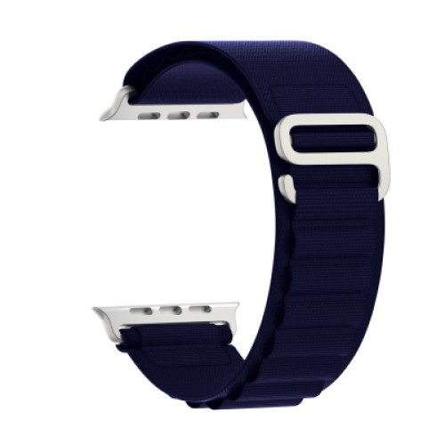 Ремешок для смарт-часов Armorstandart Alpina Band для Apple Watch 49/46/45/44/42 (Series 1-3) Dark Blue (ARM74200) Ремешок для смарт-часов Armorstandart Alpina Band для Apple Watch 49/46/45/44/42 (Series 1-3) Dark Blue (ARM74200)