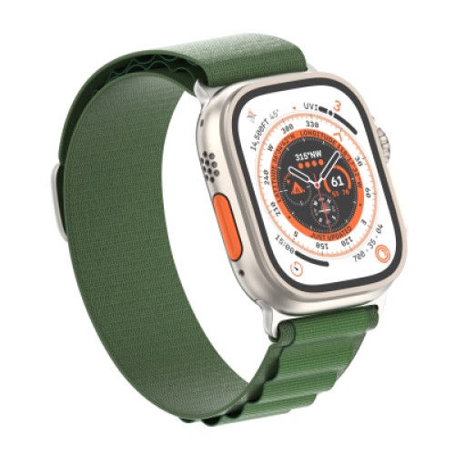 Ремешок для смарт-часов Armorstandart Alpina Band для Apple Watch 49/46/45/44/42 (Series 1-3) Green (ARM64981) Ремешок для смарт-часов Armorstandart Alpina Band для Apple Watch 49/46/45/44/42 (Series 1-3) Green (ARM64981)