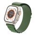 Ремешок для смарт-часов Armorstandart Alpina Band для Apple Watch 49/46/45/44/42 (Series 1-3) Green (ARM64981) Ремешок для смарт-часов Armorstandart Alpina Band для Apple Watch 49/46/45/44/42 (Series 1-3) Green (ARM64981)