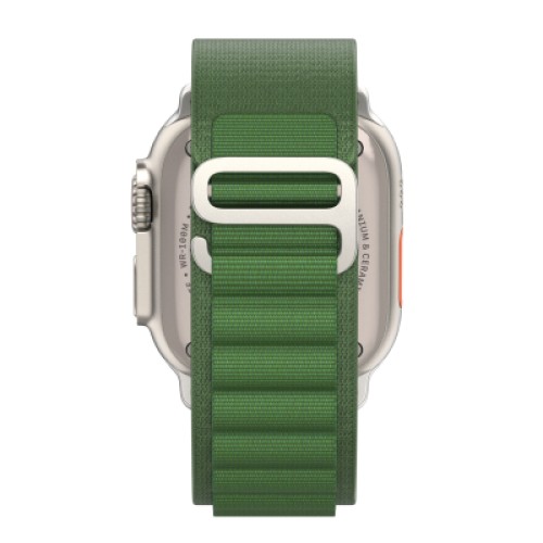 Ремешок для смарт-часов Armorstandart Alpina Band для Apple Watch 49/46/45/44/42 (Series 1-3) Green (ARM64981) Ремешок для смарт-часов Armorstandart Alpina Band для Apple Watch 49/46/45/44/42 (Series 1-3) Green (ARM64981)