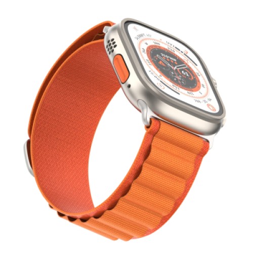 Ремешок для смарт-часов Armorstandart Alpina Band для Apple Watch 49/46/45/44/42 (Series 1-3) Orange (ARM64979) Ремешок для смарт-часов Armorstandart Alpina Band для Apple Watch 49/46/45/44/42 (Series 1-3) Orange (ARM64979)