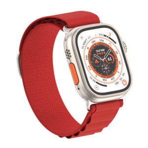 Ремешок для смарт-часов Armorstandart Alpina Band для Apple Watch 49/46/45/44/42 (Series 1-3) Red (ARM81047)