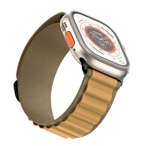 Ремешок для смарт-часов Armorstandart Alpina Band для Apple Watch 49/46/45/44/42 (Series 1-3) Tan (ARM82565) Ремешок для смарт-часов Armorstandart Alpina Band для Apple Watch 49/46/45/44/42 (Series 1-3) Tan (ARM82565)