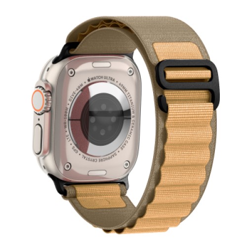 Ремешок для смарт-часов Armorstandart Alpina Band для Apple Watch 49/46/45/44/42 (Series 1-3) Tan (ARM82565) Ремешок для смарт-часов Armorstandart Alpina Band для Apple Watch 49/46/45/44/42 (Series 1-3) Tan (ARM82565)