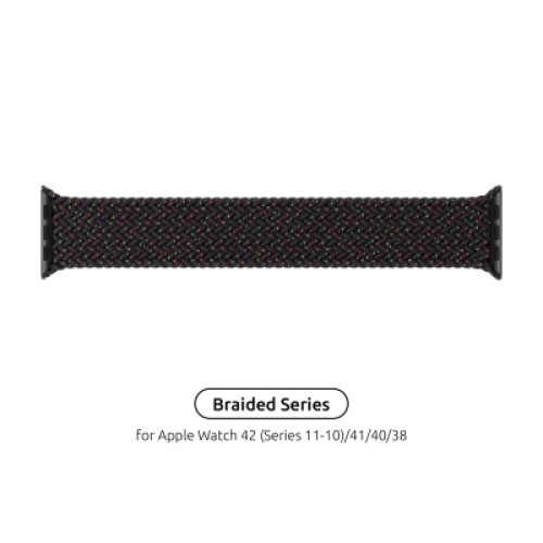 Ремешок для смарт-часов Armorstandart Braided Solo Loop для Apple Watch 42 (Series 11-10)/41/40/38 Black Unity Size 6 (144 mm) (ARM64896) Ремешок для смарт-часов Armorstandart Braided Solo Loop для Apple Watch 42 (Series 11-10)/41/40/38 Black Unity Size 6 (144 mm) (ARM64896)