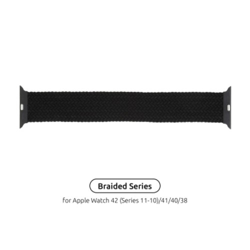 Ремешок для смарт-часов Armorstandart Braided Solo Loop для Apple Watch 42 (Series 11-10)/41/40/38 Charcoal Size 6 (144 mm) (ARM58062) Ремешок для смарт-часов Armorstandart Braided Solo Loop для Apple Watch 42 (Series 11-10)/41/40/38 Charcoal Size 6 (144 mm) (ARM58062)