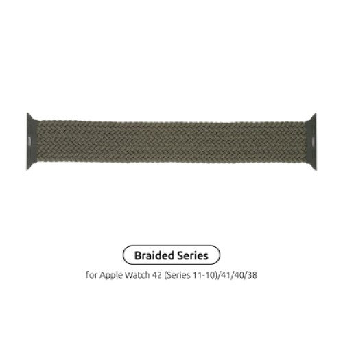 Ремешок для смарт-часов Armorstandart Braided Solo Loop для Apple Watch 42 (Series 11-10)/41/40/38 Inverness Green Size 6 (144 mm) (ARM58065) Ремешок для смарт-часов Armorstandart Braided Solo Loop для Apple Watch 42 (Series 11-10)/41/40/38 Inverness Green Size 6 (144 mm) (ARM58065)