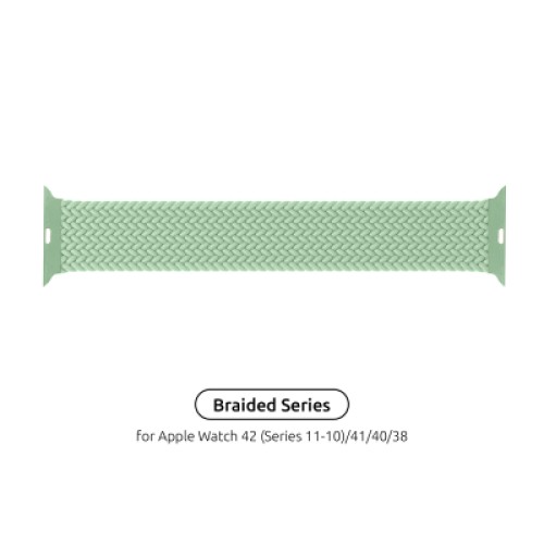 Ремешок для смарт-часов Armorstandart Braided Solo Loop для Apple Watch 42 (Series 11-10)/41/40/38 Mint Size 4 (132 mm) (ARM64901) Ремешок для смарт-часов Armorstandart Braided Solo Loop для Apple Watch 42 (Series 11-10)/41/40/38 Mint Size 4 (132 mm) (ARM64901)