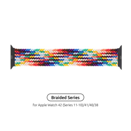 Ремешок для смарт-часов Armorstandart Braided Solo Loop для Apple Watch 42 (Series 11-10)/41/40/38 Pride Edition Size 4 (132 mm) (ARM64934) Ремешок для смарт-часов Armorstandart Braided Solo Loop для Apple Watch 42 (Series 11-10)/41/40/38 Pride Edition Size 4 (132 mm) (ARM64934)
