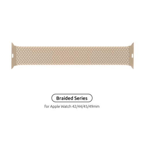 Ремешок для смарт-часов Armorstandart Braided Solo Loop для Apple Watch 49/46/45/44/42 (Series 1-3) Beige Size 6 (148 mm) (ARM64904) Ремешок для смарт-часов Armorstandart Braided Solo Loop для Apple Watch 49/46/45/44/42 (Series 1-3) Beige Size 6 (148 mm) (ARM64904)