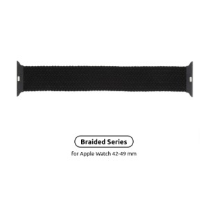 Ремешок для смарт-часов Armorstandart Braided Solo Loop для Apple Watch 49/46/45/44/42 (Series 1-3) Charcoal Size 10 (172 mm) (ARM58074)