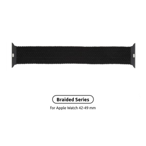 Ремешок для смарт-часов Armorstandart Braided Solo Loop для Apple Watch 49/46/45/44/42 (Series 1-3) Charcoal Size 10 (172 mm) (ARM58074) Ремешок для смарт-часов Armorstandart Braided Solo Loop для Apple Watch 49/46/45/44/42 (Series 1-3) Charcoal Size 10 (172 mm) (ARM58074)