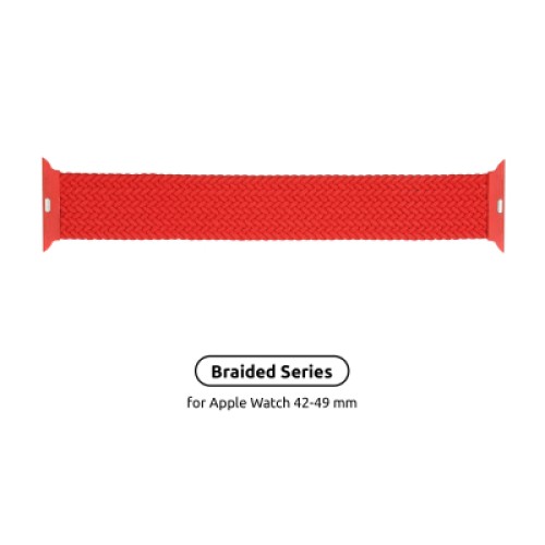 Ремешок для смарт-часов Armorstandart Braided Solo Loop для Apple Watch 49/46/45/44/42 (Series 1-3) Red Size 10 (172 mm) (ARM58083) Ремешок для смарт-часов Armorstandart Braided Solo Loop для Apple Watch 49/46/45/44/42 (Series 1-3) Red Size 10 (172 mm) (ARM58083)