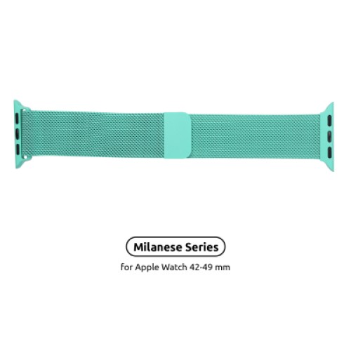 Ремешок для смарт-часов Armorstandart Milanese Loop для Apple Watch 49/46/45/44/42 (Series 1-3) Mint Green (ARM55260) Ремешок для смарт-часов Armorstandart Milanese Loop для Apple Watch 49/46/45/44/42 (Series 1-3) Mint Green (ARM55260)