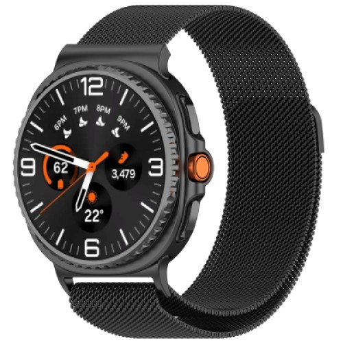 Ремешок для смарт-часов Armorstandart Milanese Magnetic Samsung Watch 8 / 8 Classic (20x113 mm) Black (ARM87358) Ремешок для смарт-часов Armorstandart Milanese Magnetic Samsung Watch 8 / 8 Classic (20x113 mm) Black (ARM87358)
