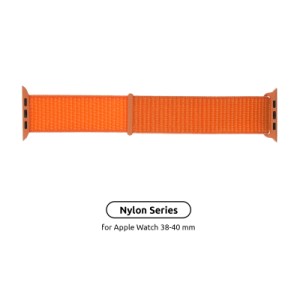 Ремешок для смарт-часов Armorstandart Nylon Band для Apple Watch 42 (Series 10)/41/40/38 Orange C (ARM57848)