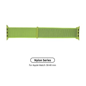 Ремешок для смарт-часов Armorstandart Nylon Band для Apple Watch 42 (Series 11-10)/41/40/38 Light Green (ARM57849)