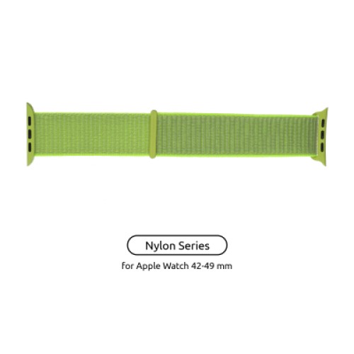Ремешок для смарт-часов Armorstandart Nylon Band для Apple Watch 49/46/45/44/42 (Series 1-3) Light Green (ARM57858) Ремешок для смарт-часов Armorstandart Nylon Band для Apple Watch 49/46/45/44/42 (Series 1-3) Light Green (ARM57858)