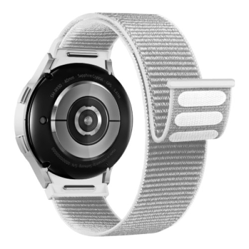 Ремешок для смарт-часов Armorstandart Nylon Band для Samsung Galaxy Watch 7 / FE / 6 / 6 Classic / 5 / 5 Pro / 4 / 4 Classic White (ARM86852) Ремешок для смарт-часов Armorstandart Nylon Band для Samsung Galaxy Watch 7 / FE / 6 / 6 Classic / 5 / 5 Pro / 4 / 4 Classic White (ARM86852)