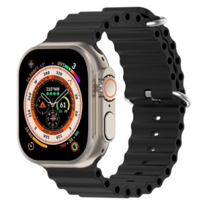 Ремешок для смарт-часов Armorstandart Ocean Band для Apple Watch 42 (Series 11-10)/41/40/38 Black (ARM74233)