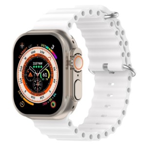 Ремешок для смарт-часов Armorstandart Ocean Band для Apple Watch 42 (Series 11-10)/41/40/38 White (ARM74242)