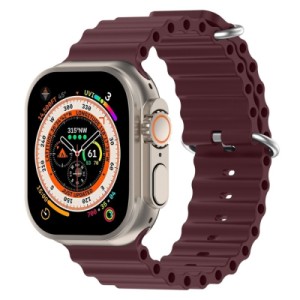 Ремешок для смарт-часов Armorstandart Ocean Band для Apple Watch 42 (Series 11-10)/41/40/38 Wine Red (ARM74241)