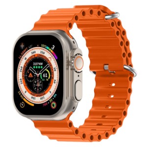 Ремешок для смарт-часов Armorstandart Ocean Band для Apple Watch 49/46/45/44/42 (Series 1-3) Orange (ARM81039)