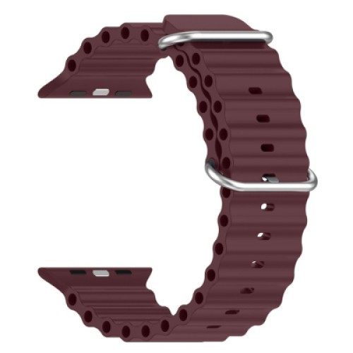 Ремешок для смарт-часов Armorstandart Ocean Band для Apple Watch 49/46/45/44/42 (Series 1-3) Wine Red (ARM74250) Ремешок для смарт-часов Armorstandart Ocean Band для Apple Watch 49/46/45/44/42 (Series 1-3) Wine Red (ARM74250)