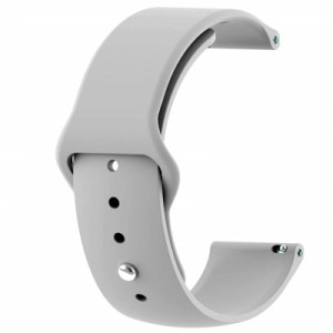 Ремешок для смарт-часов Armorstandart Silicone Watch Strap 20mm Light Grey (ARM60517)