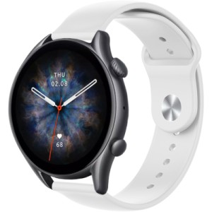 Ремешок для смарт-часов Armorstandart Silicone Watch Strap 22mm White (ARM80668)