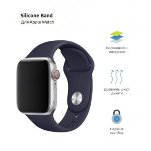 Ремешок для смарт-часов Armorstandart Sport Band (3 Straps) для Apple Watch 42 (Series 10)/41/40/38 Elderberry (ARM65080)