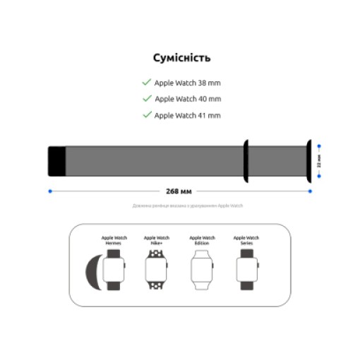 Ремешок для смарт-часов Armorstandart Sport Band (3 Straps) для Apple Watch 42 (Series 11-10)/41/40/38 Pale Pink (ARM65088) Ремешок для смарт-часов Armorstandart Sport Band (3 Straps) для Apple Watch 42 (Series 11-10)/41/40/38 Pale Pink (ARM65088)