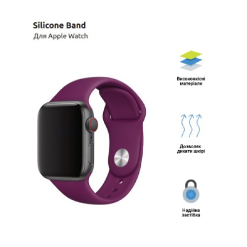 Ремешок для смарт-часов Armorstandart Sport Band (3 Straps) для Apple Watch 42 (Series 11-10)/41/40/38 Purple (ARM49077) Ремешок для смарт-часов Armorstandart Sport Band (3 Straps) для Apple Watch 42 (Series 11-10)/41/40/38 Purple (ARM49077)