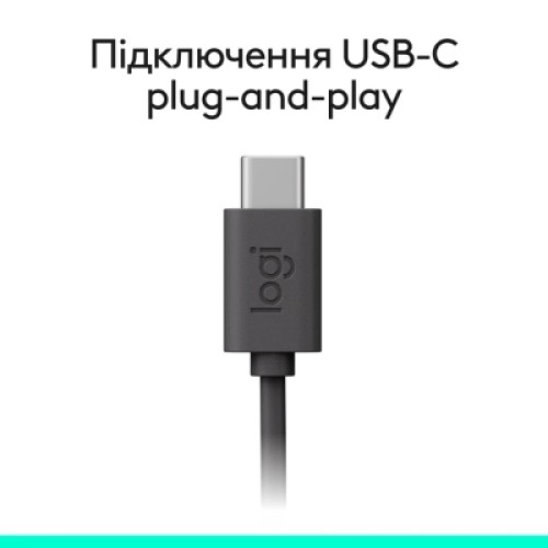 Наушники Logitech H390 USB-C Midnight Black (981-001576) Наушники Logitech H390 USB-C Midnight Black (981-001576)