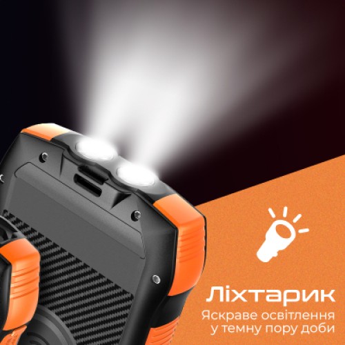 Батарея универсальная Promate 20000mAh PD/20W, QC/3/0, Solar, QI, IP65 (solartank-20pdqi.black)